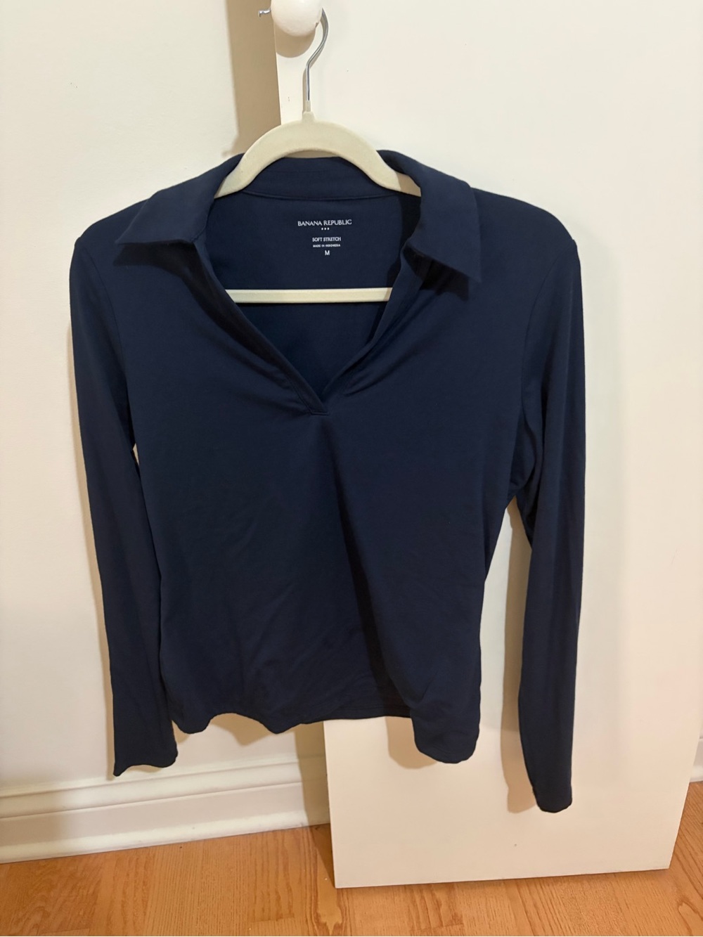 Banana Republic Dark Navy Polo